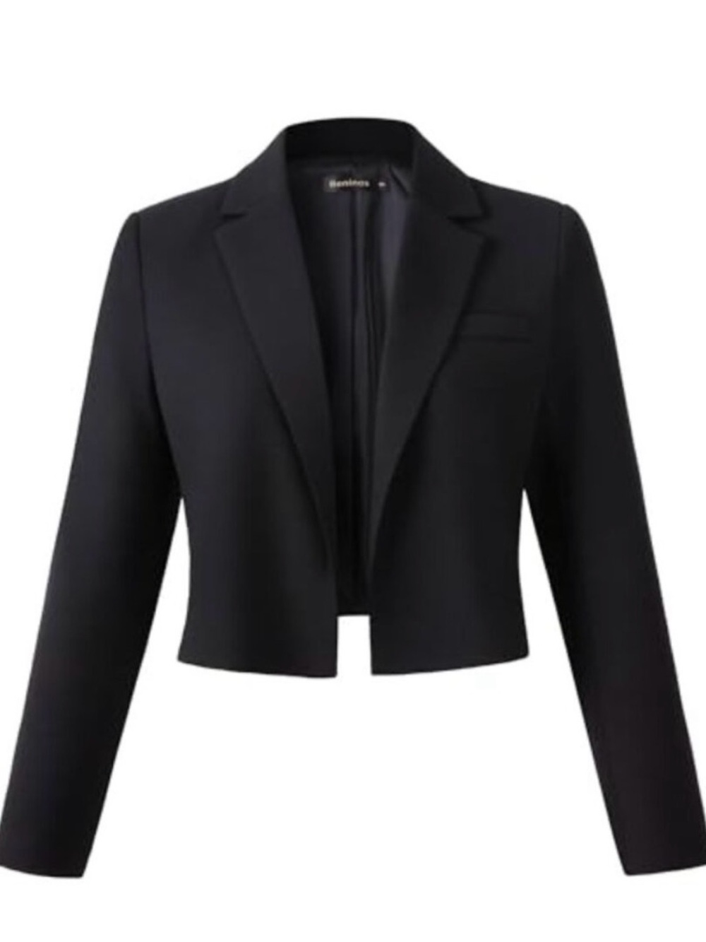 A.L.C Anderson Tux Women’s Black Cropped Blazer Jacket